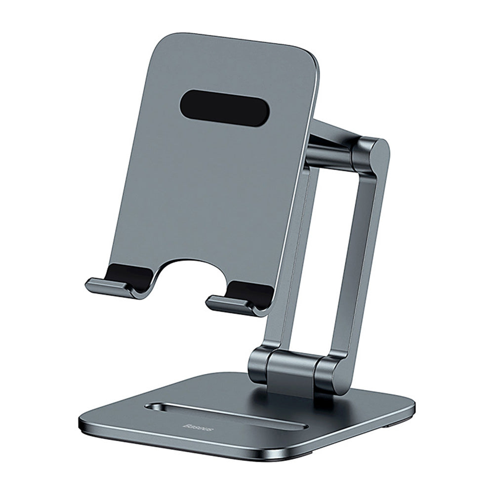 Stojan na stůl Baseus Biaxial pro telefon / tablet, univerzální, šedý LUSZ000013