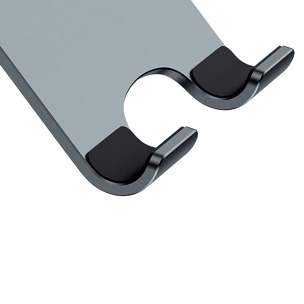 Stojan na stůl Baseus Biaxial pro telefon / tablet, univerzální, šedý LUSZ000013
