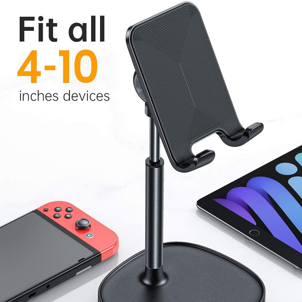 Stojan na stůl Lisen Mechanical pro Telefon / Tablet, 4inch - 10inch, Černý YL0421030004