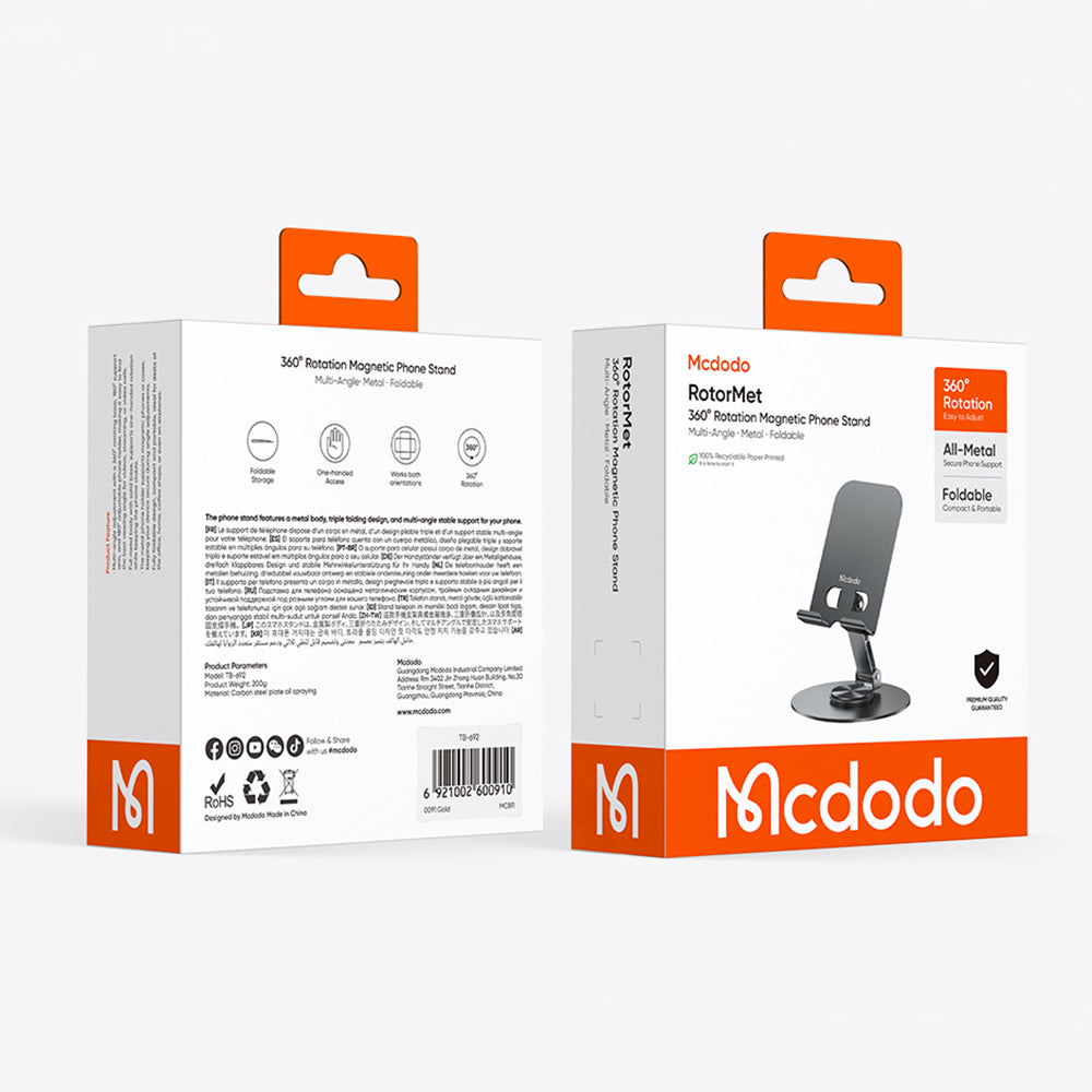 Stojan na stůl McDodo TB-6920, šedý