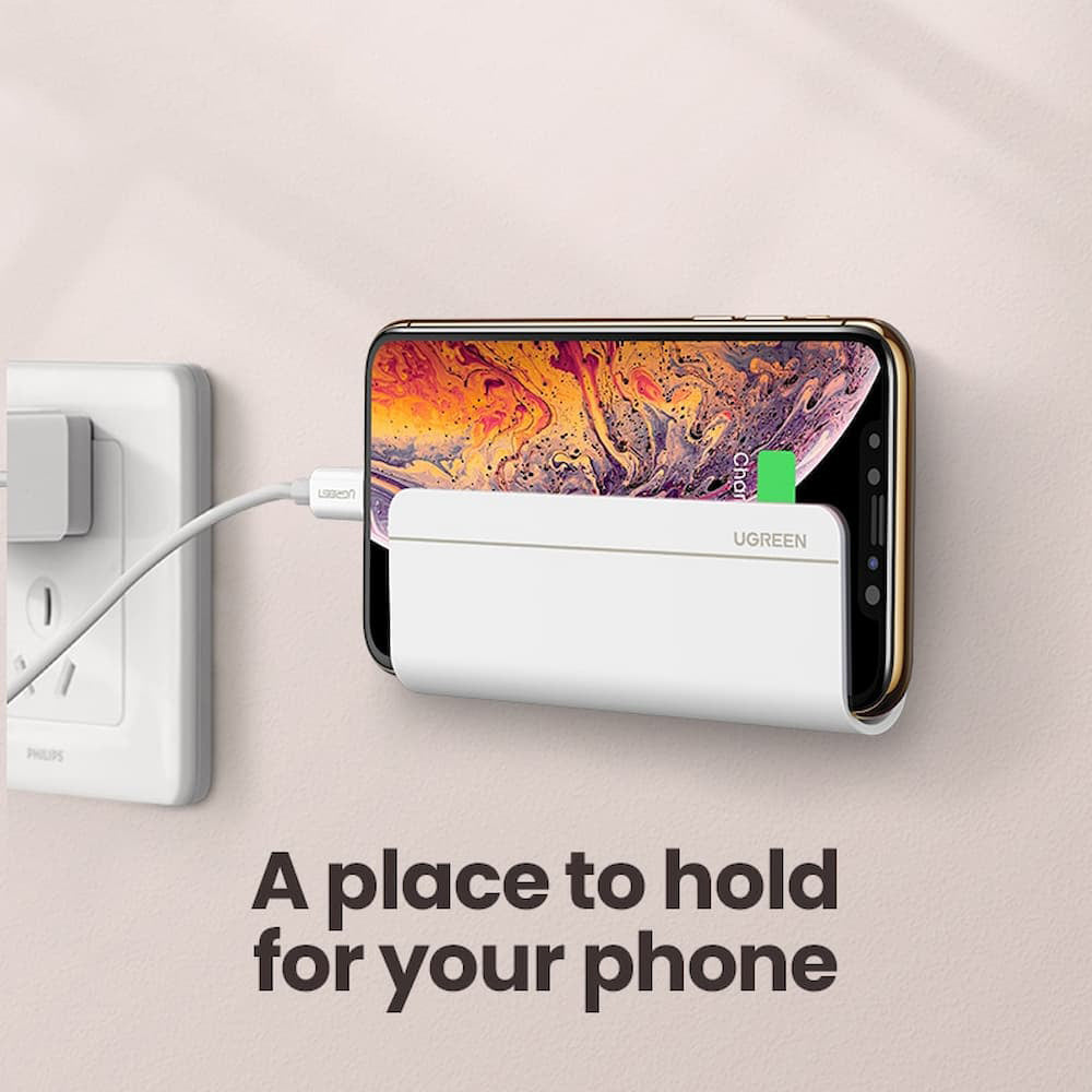 Držák UGREEN LP108 pro telefon, univerzální, bílý