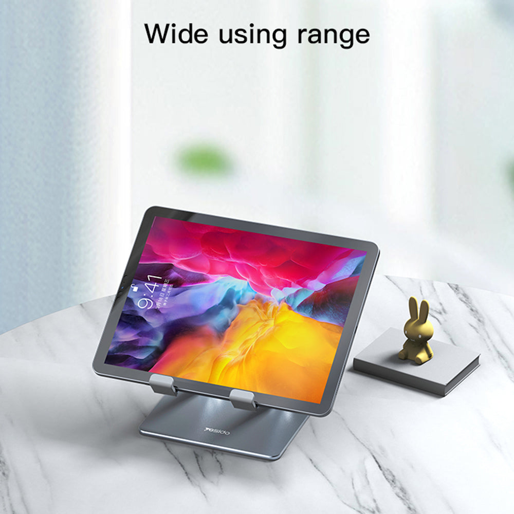 Stojan na stůl Yesido C185 pro telefon / tablet, 4,5 palce - 13 palců, stříbrný