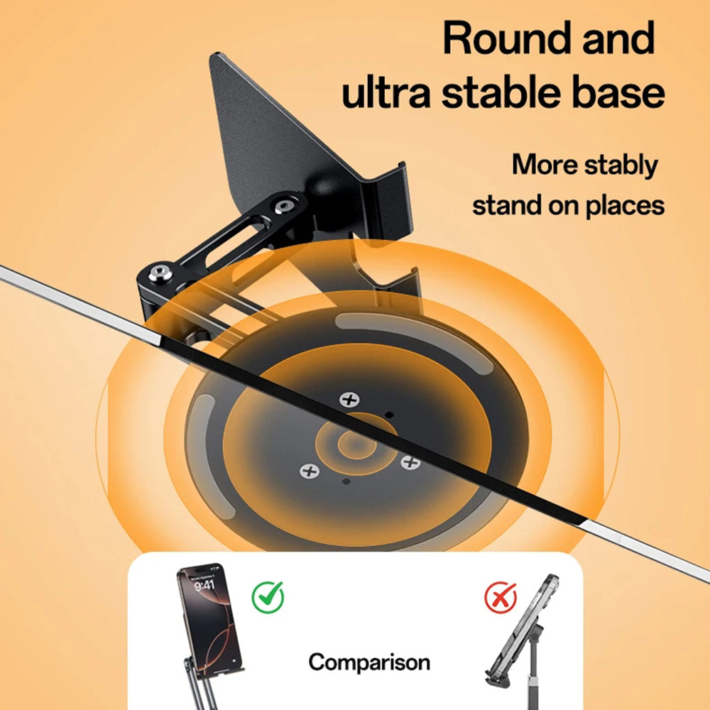 Stojan na stůl Yesido C300, 4.7inch - 7.2inch, Stříbrný