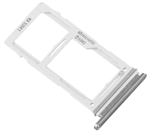 Držák SIM karty - Samsung Galaxy S10+ G975 / S10 G973, Dual SIM, černý
