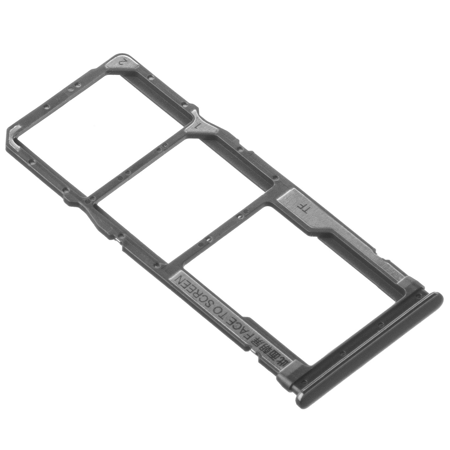 Držák SIM karty - Držák karty Xiaomi Redmi Note 8T, černý