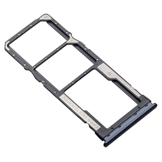 Držák SIM karty - Držák karty Xiaomi Redmi Note 9T, černý