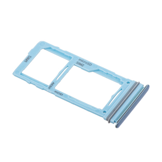 Držák SIM karty Samsung Galaxy A52 5G A526 / A72 A725 / A52 A525, modrý, servisní balíček GH98-46290B