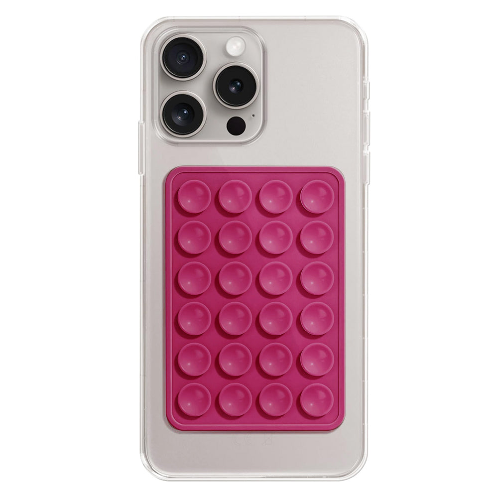Podpora s přísavkami Techsuit SM-PAD, Fuchsiová