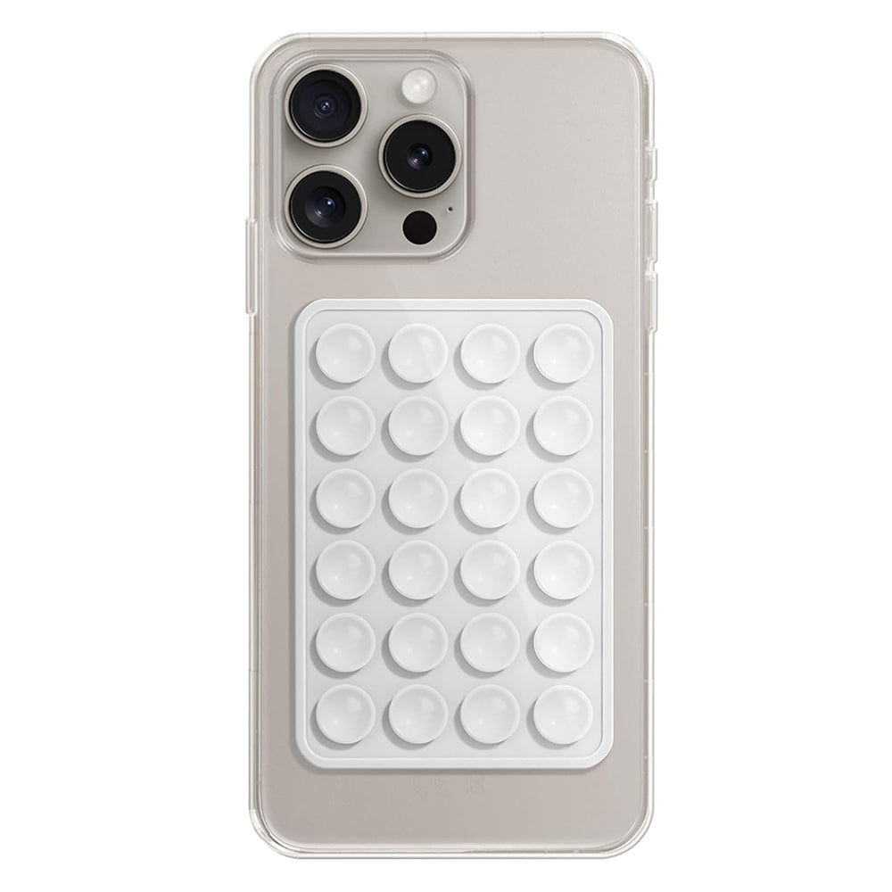 Držák s přísavkami Techsuit SW-PAD, bílý