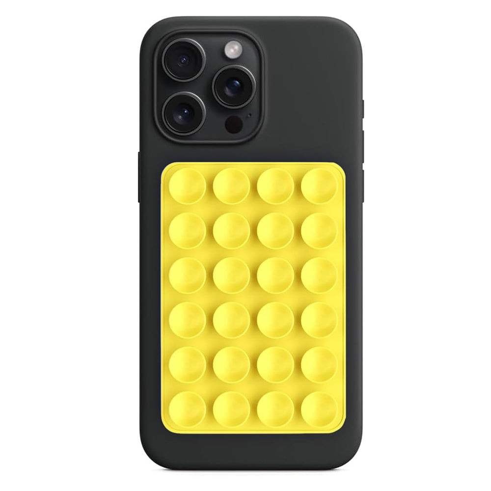 Držák s přísavkami Techsuit SY-PAD, žlutý