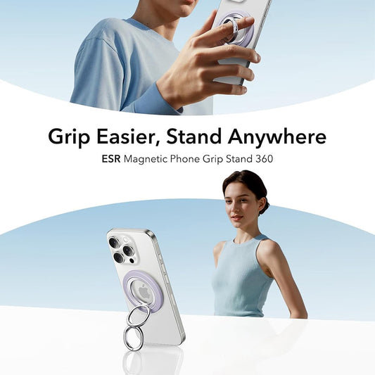 Podpora kroužku ESR, Fialová