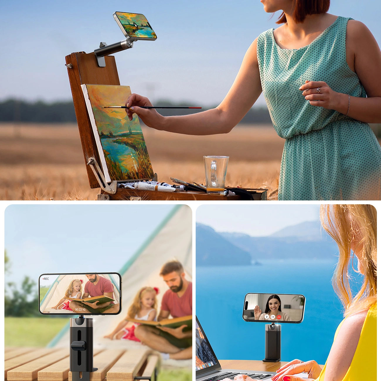 Magnetický držák Joyroom JR-ZS413, 4.7inch - 7inch, Černý