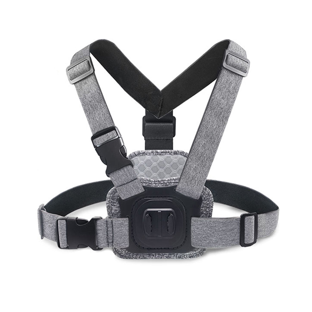 Držák na hrudní kameru Techsuit JX-002 pro GoPro Series, šedý