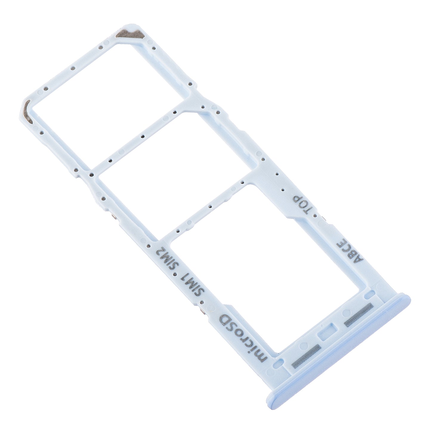 Držák SIM karty Samsung Galaxy A23 5G A236 / A23 A235, Dual SIM, modrý