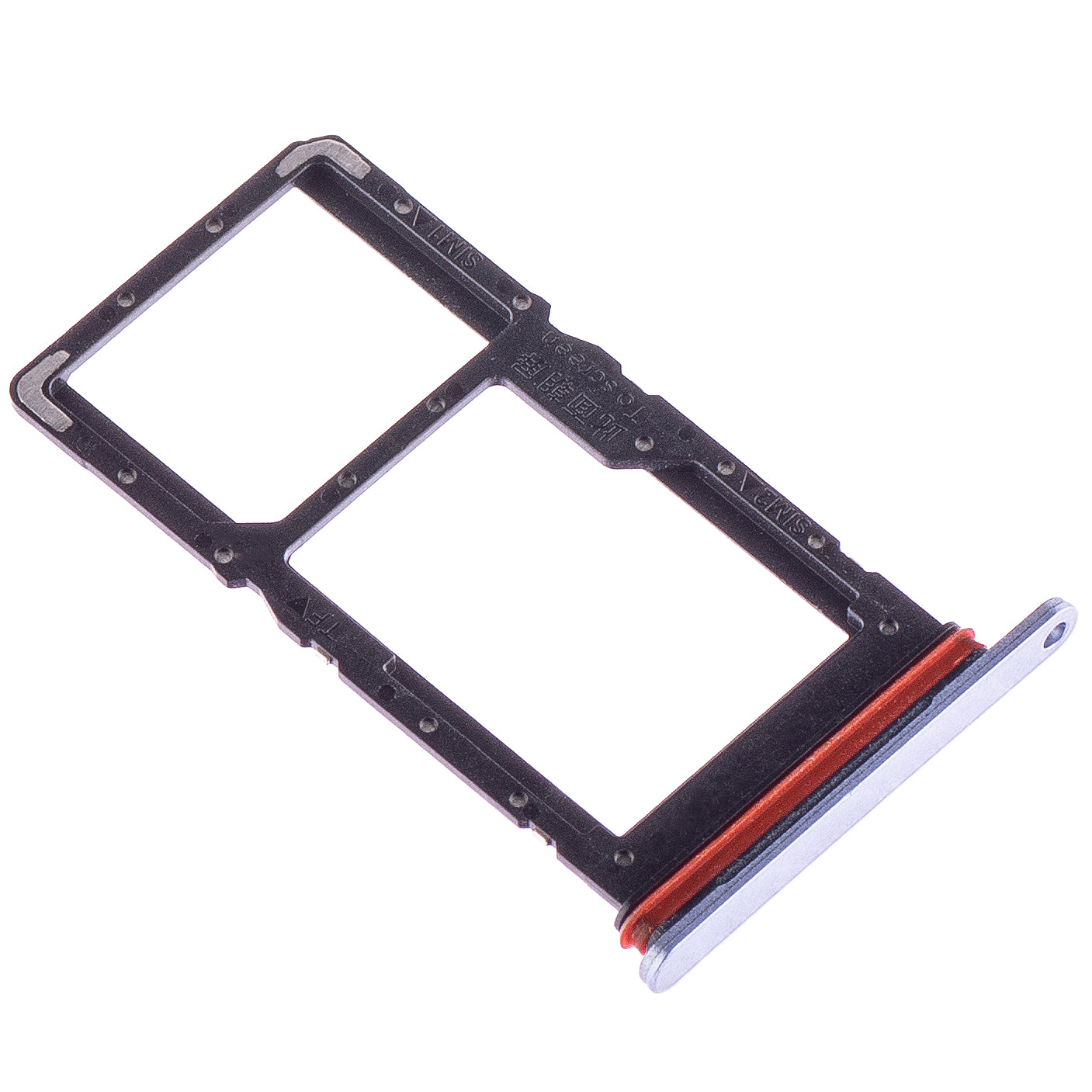 Držák SIM karty Honor X6, stříbrný (Titanium Silver)