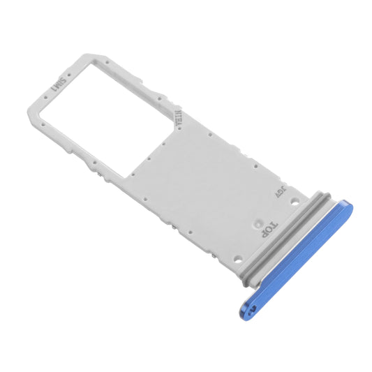 Držák SIM Samsung Galaxy Note 20 N980, jedna SIM karta, modrý