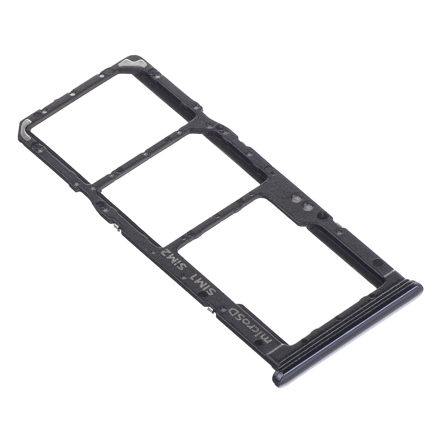 Držák SIM karty - Samsung Galaxy A70 A705, Dual SIM, černý