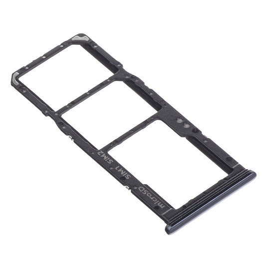 Držák SIM karty - Samsung Galaxy A70 A705, Dual SIM, černý