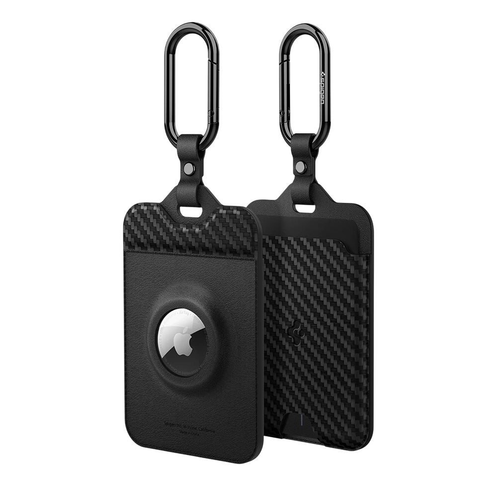 Držák klíče karty Spigen Air Fit pro Tesla / Apple AirTag, sada 2 kusy ACP08793