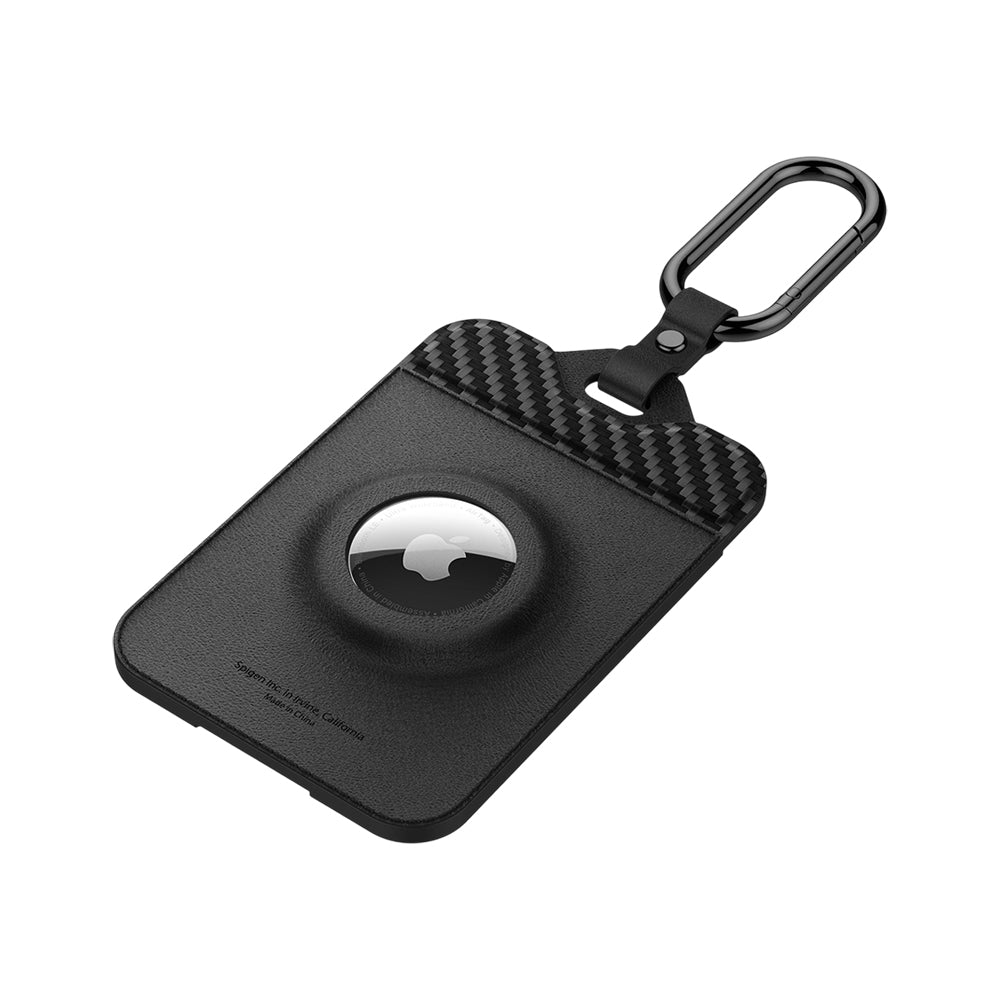 Držák klíče karty Spigen Air Fit pro Tesla / Apple AirTag, sada 2 kusy ACP08793