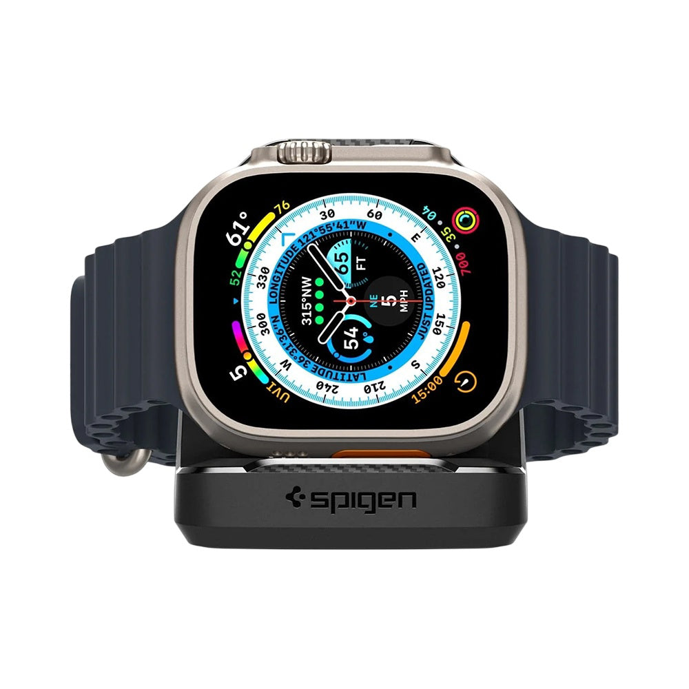 Držák Spigen Rugged Armor pro Apple Watch Series, černý AMP05764