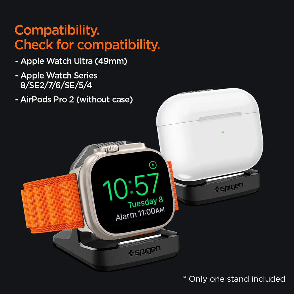 Držák Spigen Rugged Armor pro Apple Watch Series, černý AMP05764