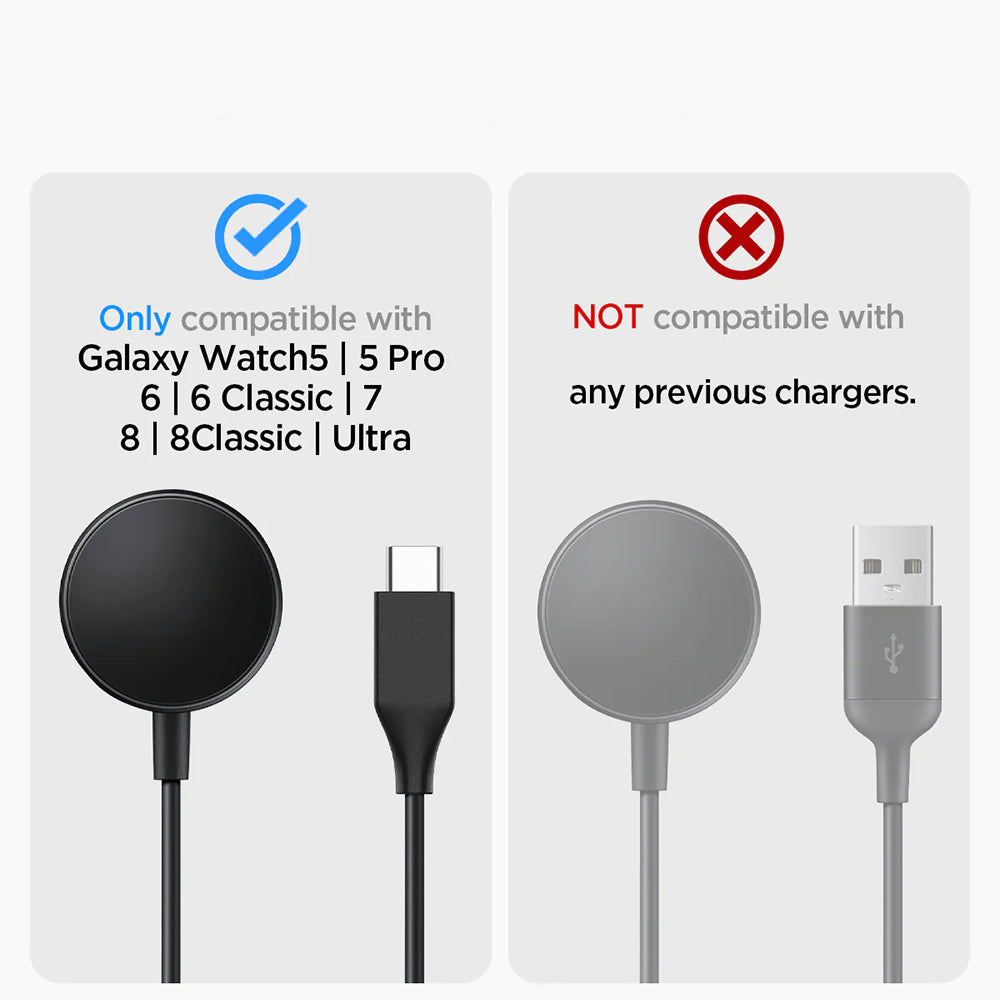 Držák Spigen S353 pro Samsung Galaxy Watch Series, černý AMP05302