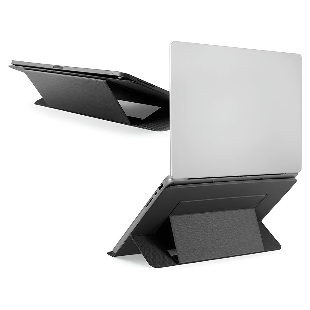 Stojan Spigen Slim Fold LD201-S7 pro notebook max. 14 palců, černý AMP11116