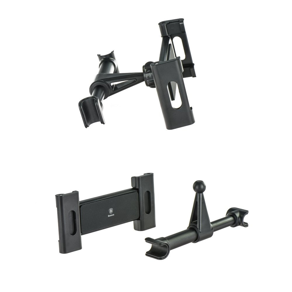 Držák na opěrku hlavy Baseus BackSeat pro telefon / tablet, 4.7inch - 12.9inch, černý SUHZ-01