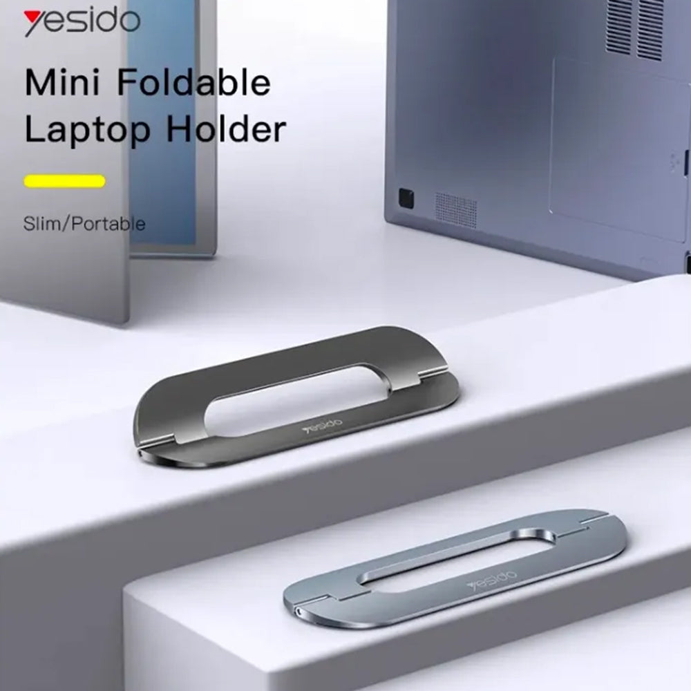 Podstavec Yesido LP03 pro laptop, stříbrný