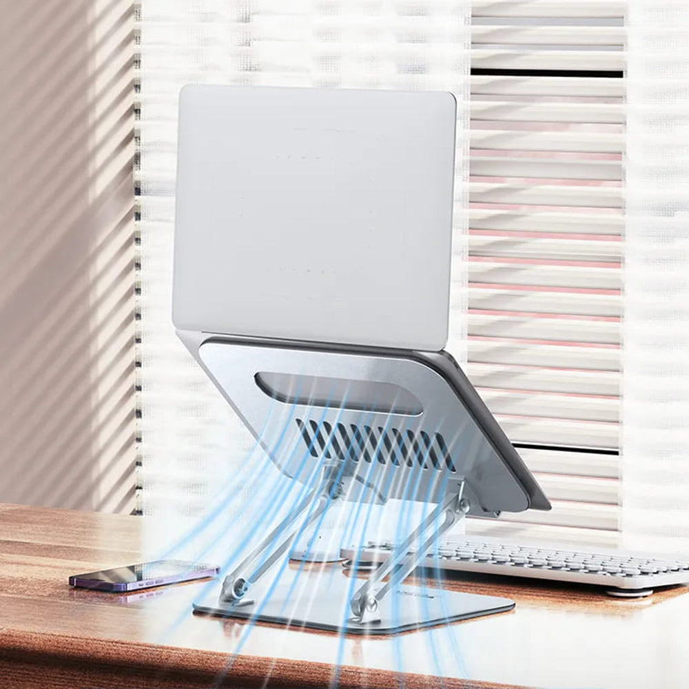 Podstavec Yesido LP05 pro laptop 10inch - 17inch, stříbrný.