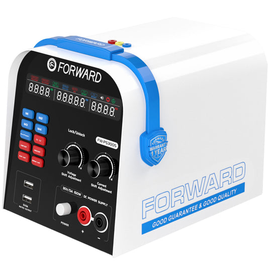 Stabilizovaný zdroj stejnosměrného proudu s ampérmetrem Forward FW-PS3005 + FW-PA01