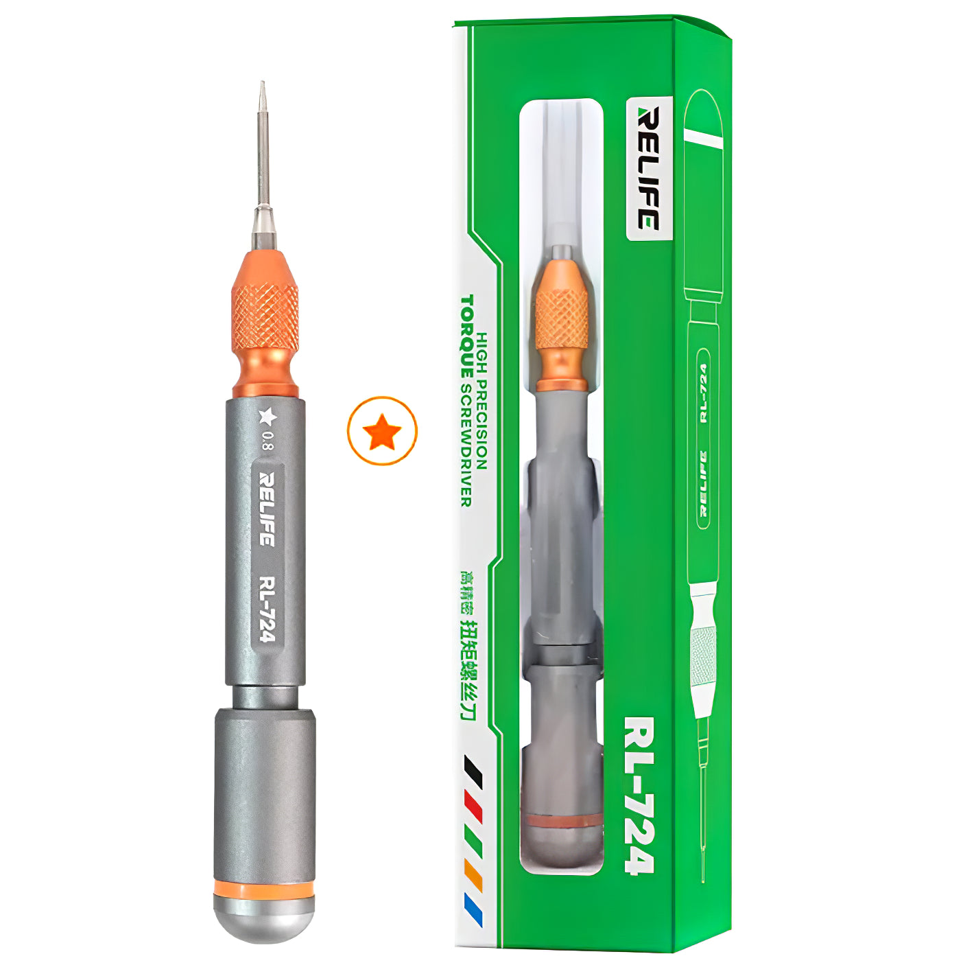 Šroubovák Relife RL-724, Pentalobe 0.8mm