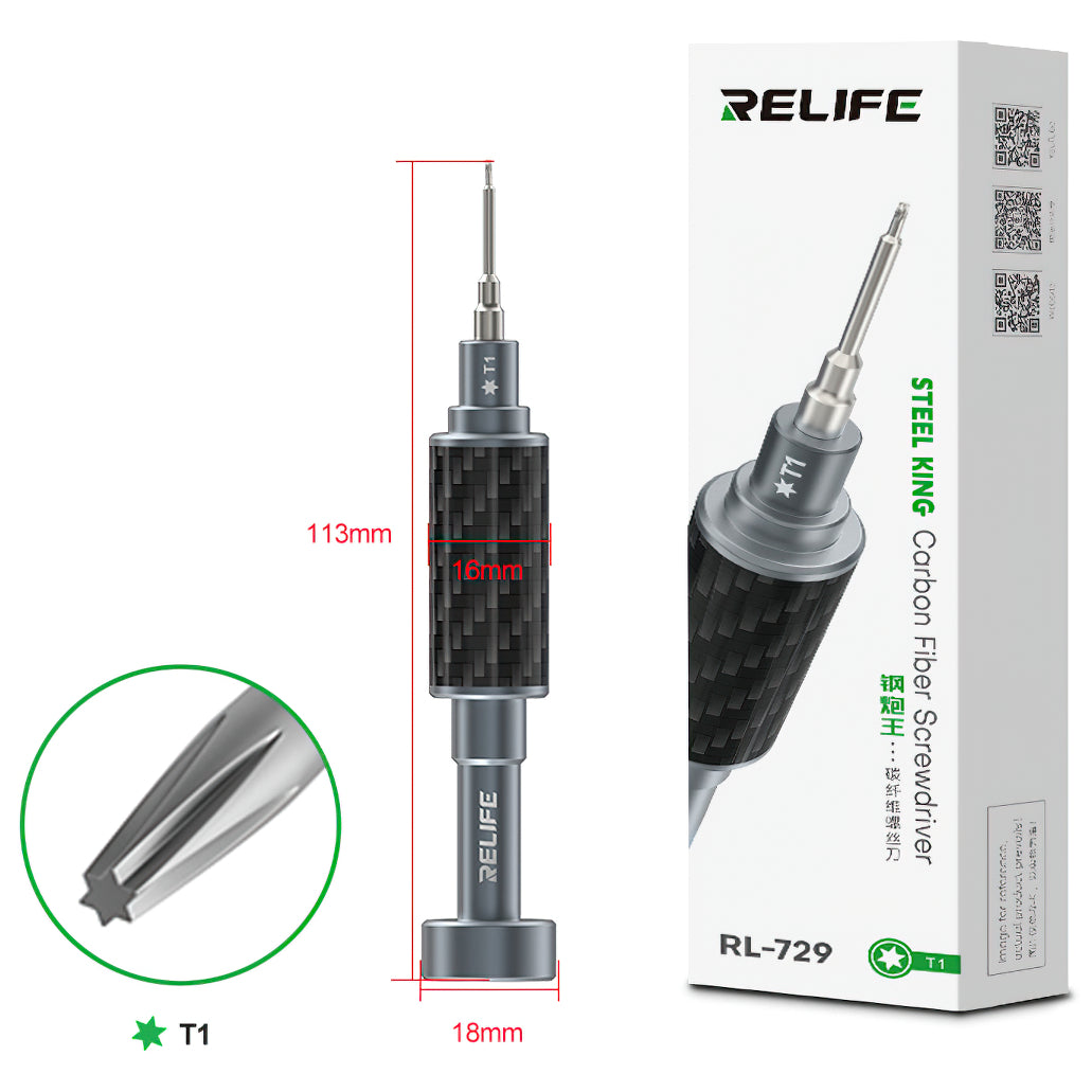 Šroubovák Relife RL-729, Torx T1