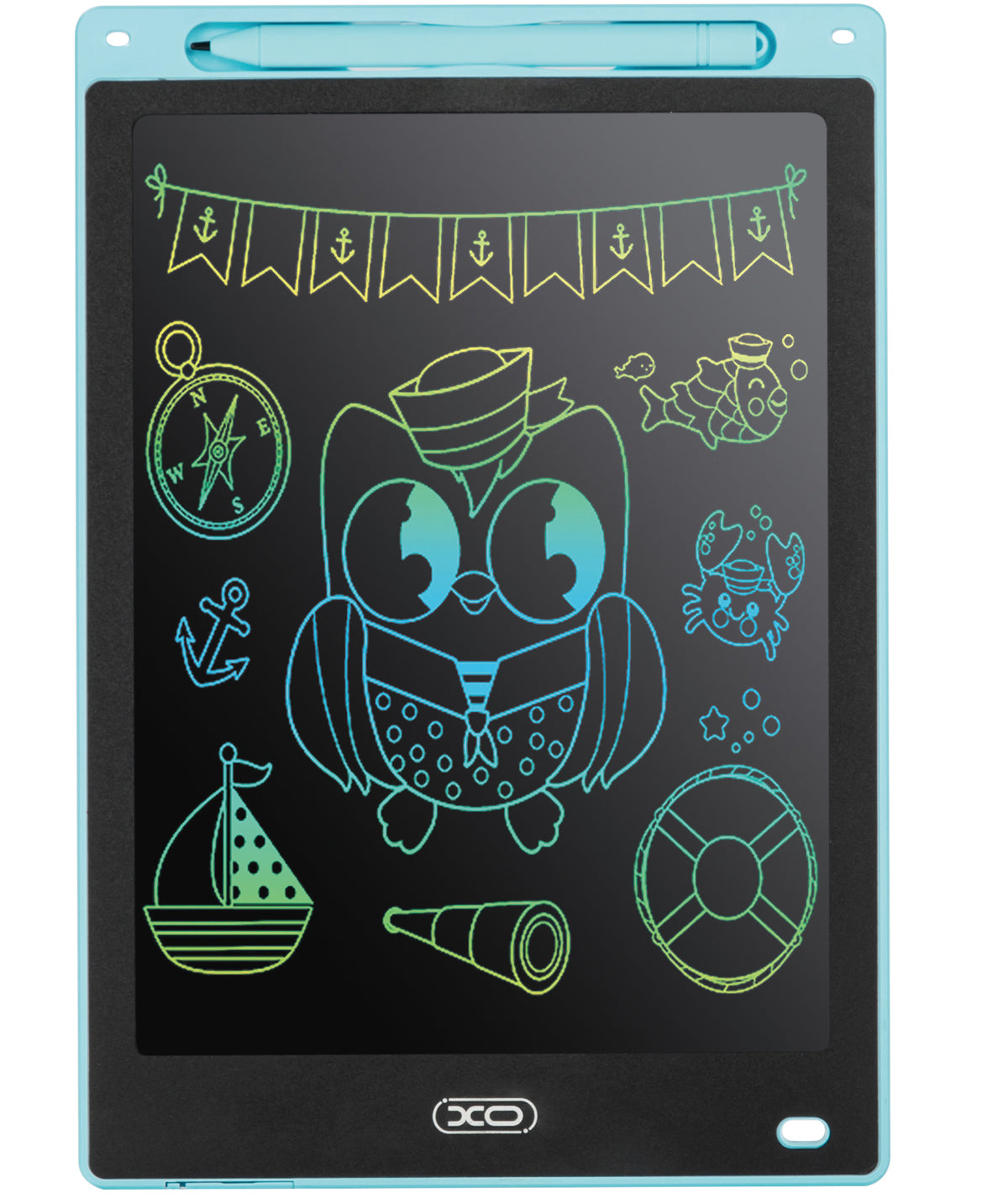 Kreslící/pisací tablet XO Design V01, 10 palců, modrý