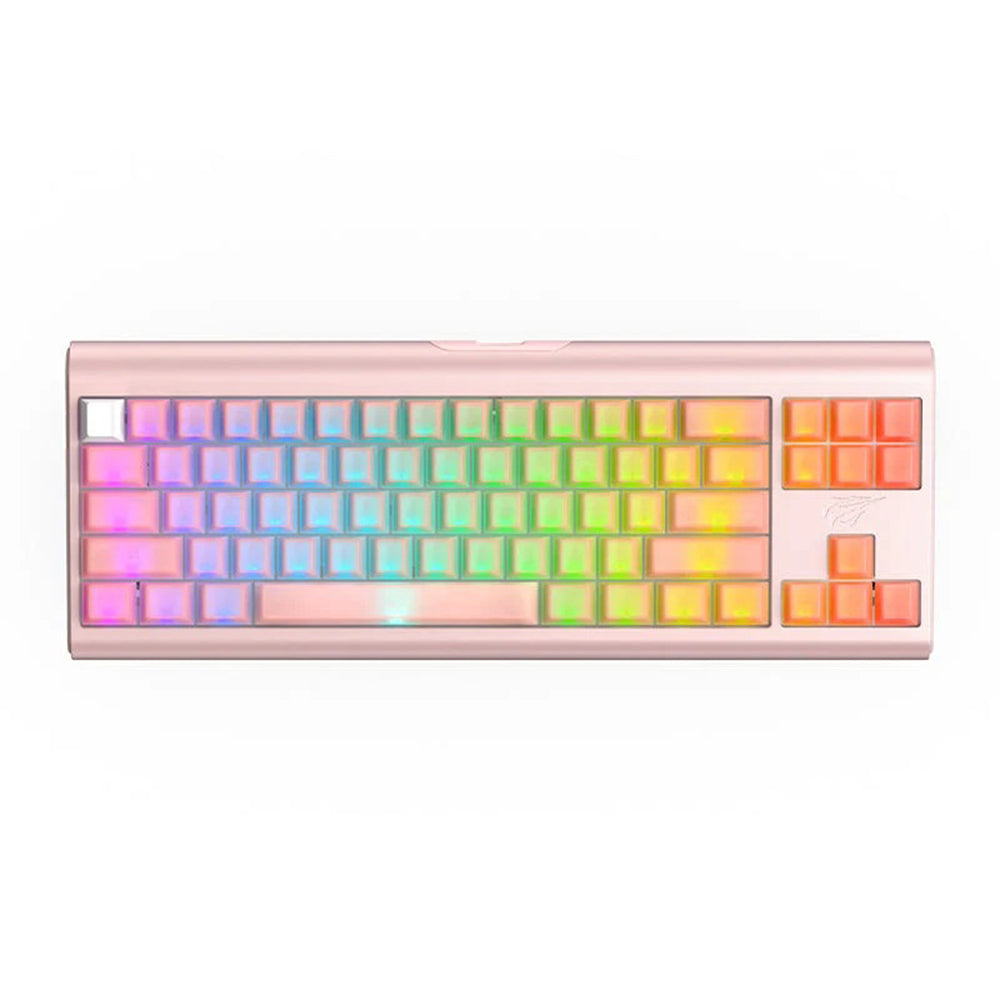 Klávesnice Gaming Wired USB HAVIT KB896L, RGB, 1.2m, Růžová
