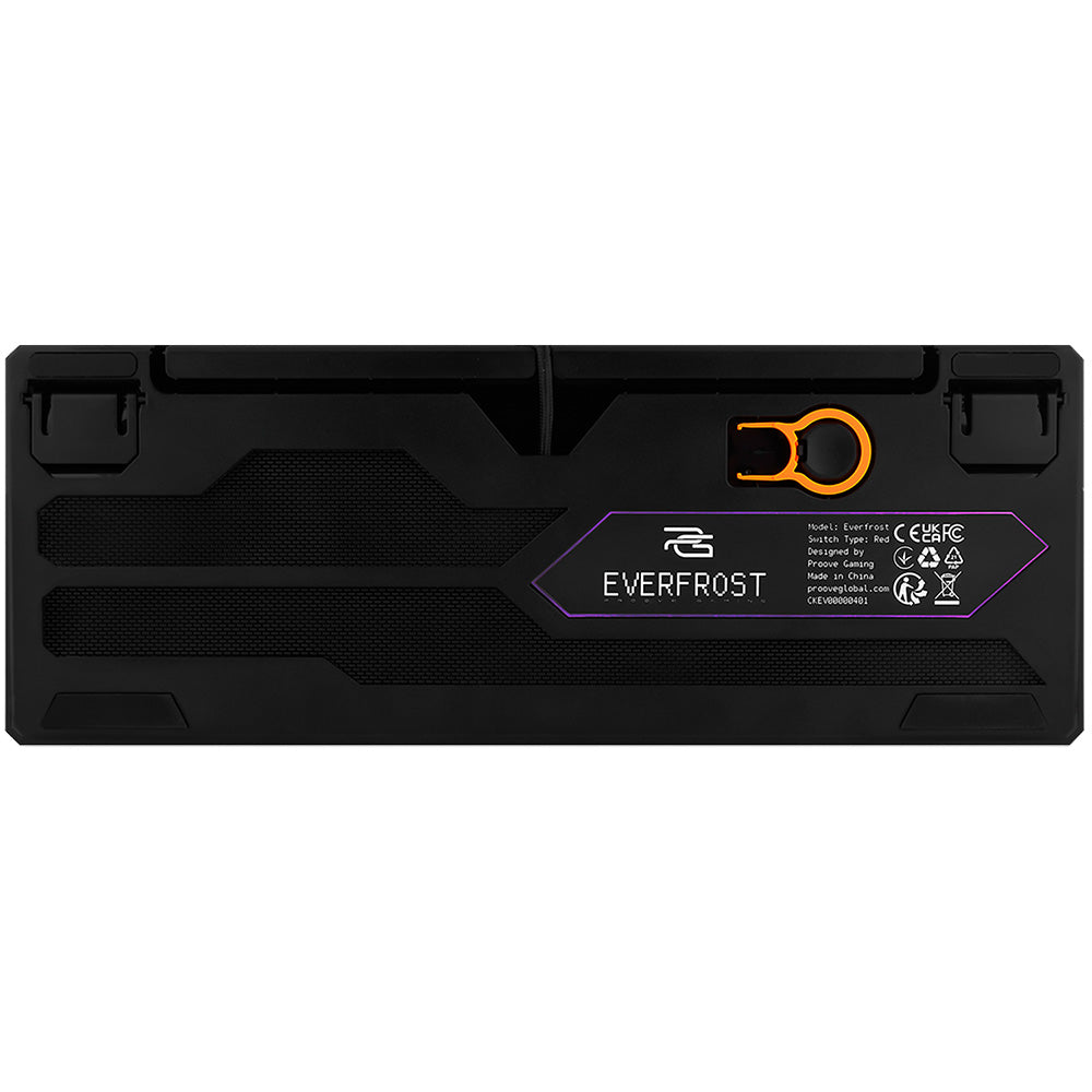 Klávesnice Gaming Wired USB Proove Everfrost, RGB, 1.8m, Černá CKEVEN00000401