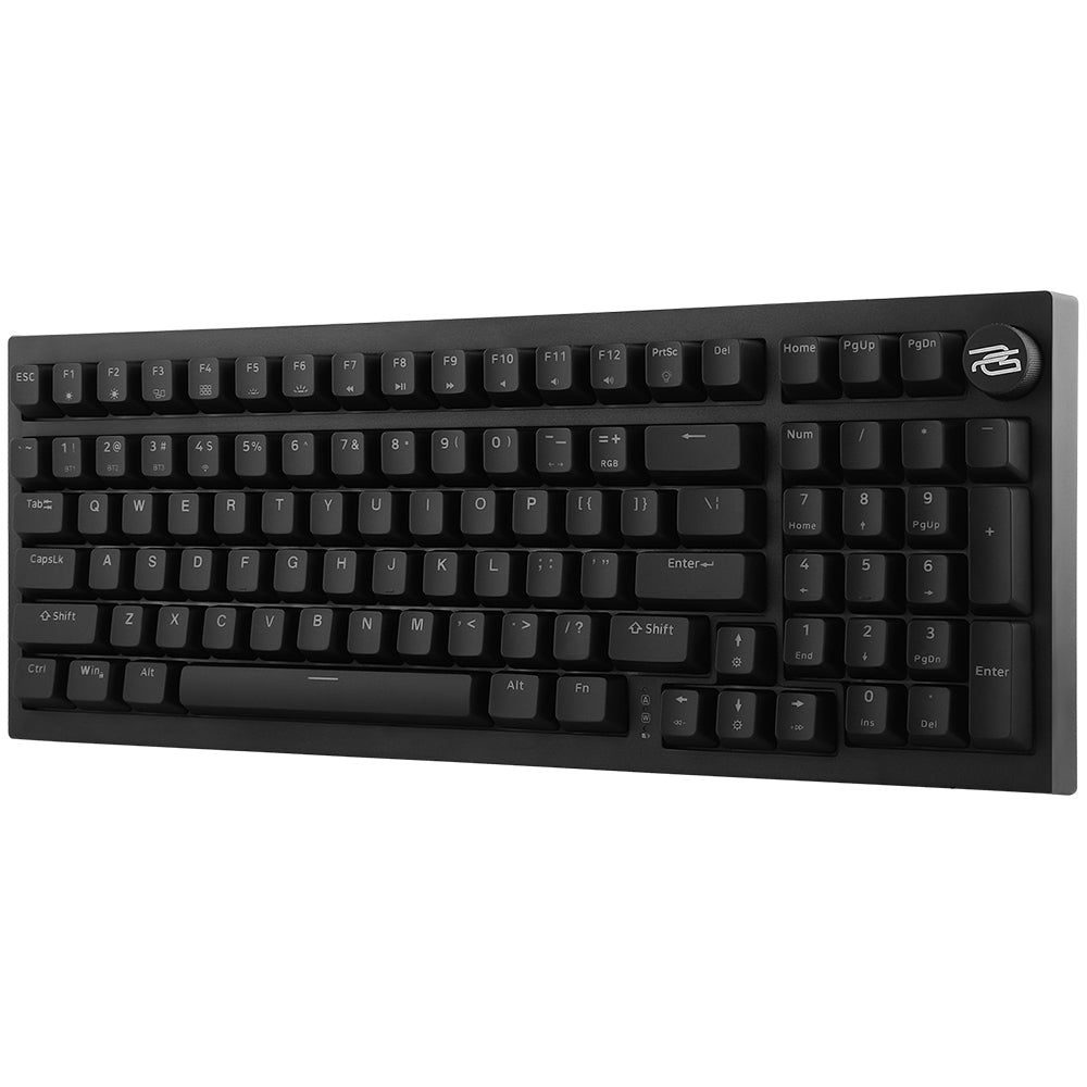 Klávesnice Gaming Wireless Proove Slicker, RGB, BT / Wi-Fi / Wired, 1.8m, Černá WKSLEN00022401