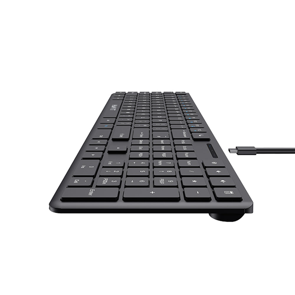 Klávesnice Wired USB HAVIT KB252, USB-C, 1.5m, Černá