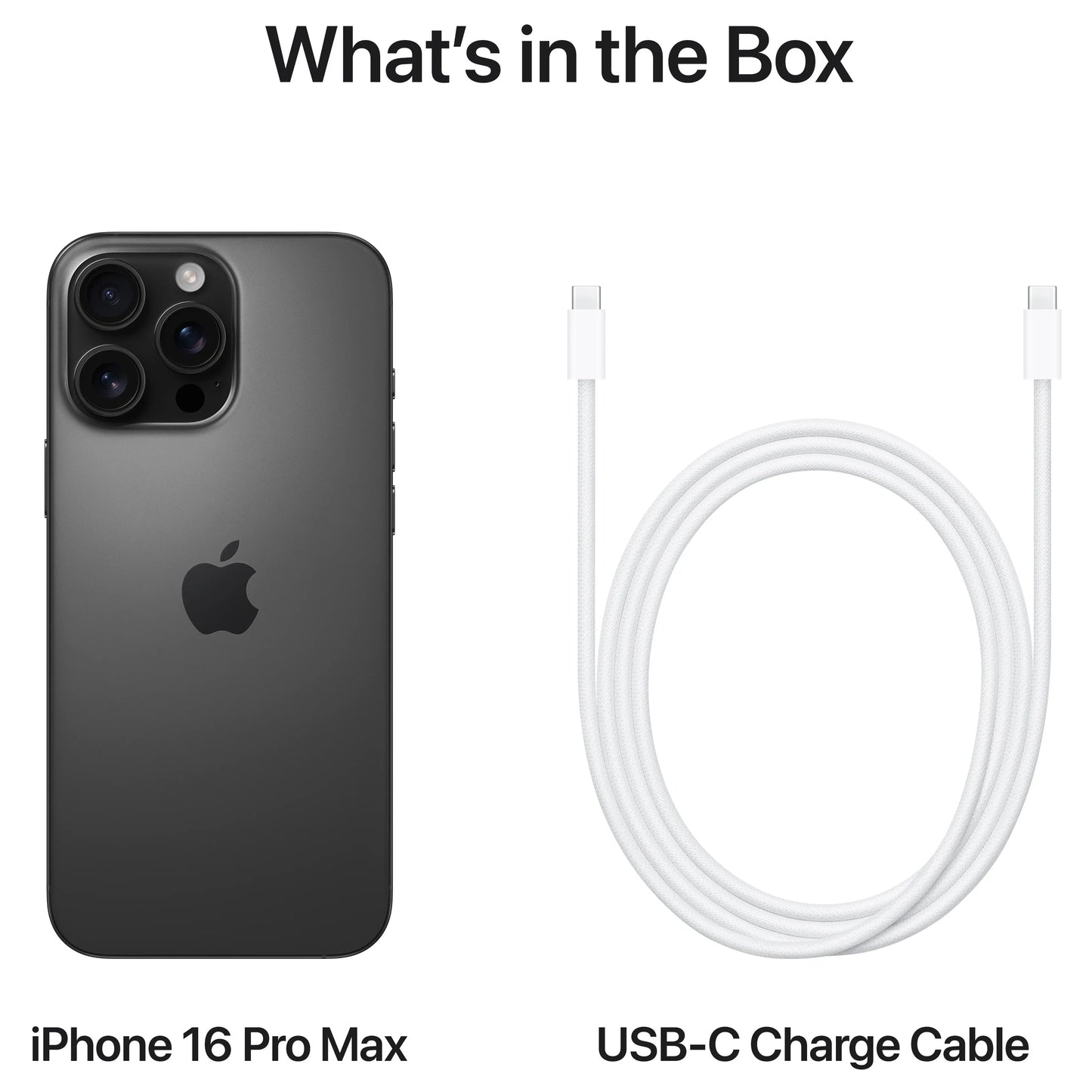 Mobilní telefon Apple iPhone 16 Pro Max, 256GB, Titanium Black MYWV3ZD/A