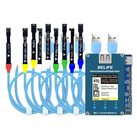 Tester Service Relife XA2 Pro pro baterie Apple iPhone 11 - 15 Series