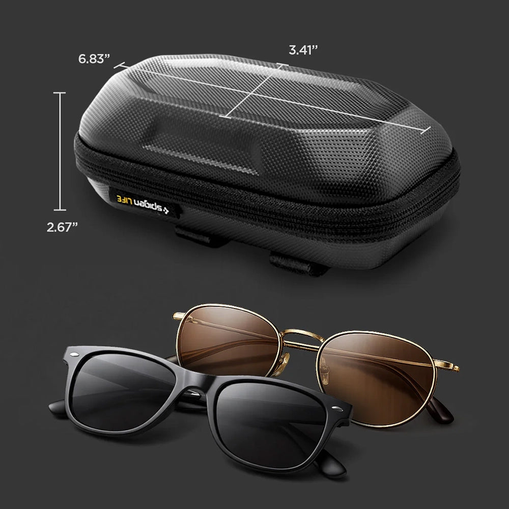 Pouzdro na brýle Spigen LF520, 224,8mm x 86,9mm x 69,9mm, Černá ACS09444