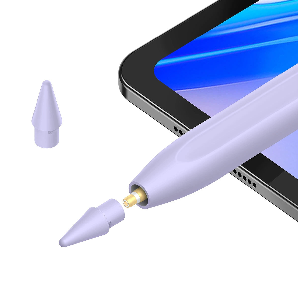 Touch Pen Baseus Smooth Writing 2 Series pro Apple iPad, Bezdrátová aktivní verze, Fialová SXBC060105