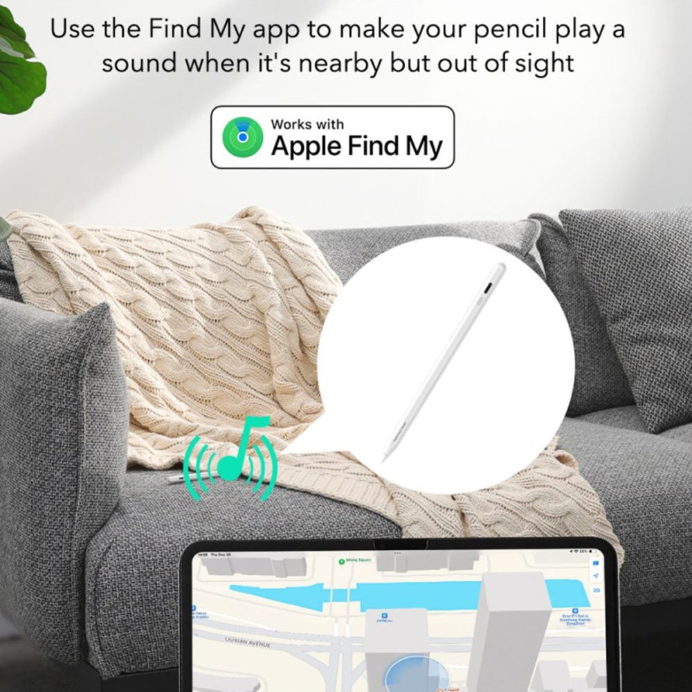 Touch Pen ESR Geo pro Apple iPad, Aktivní verze, Bílá