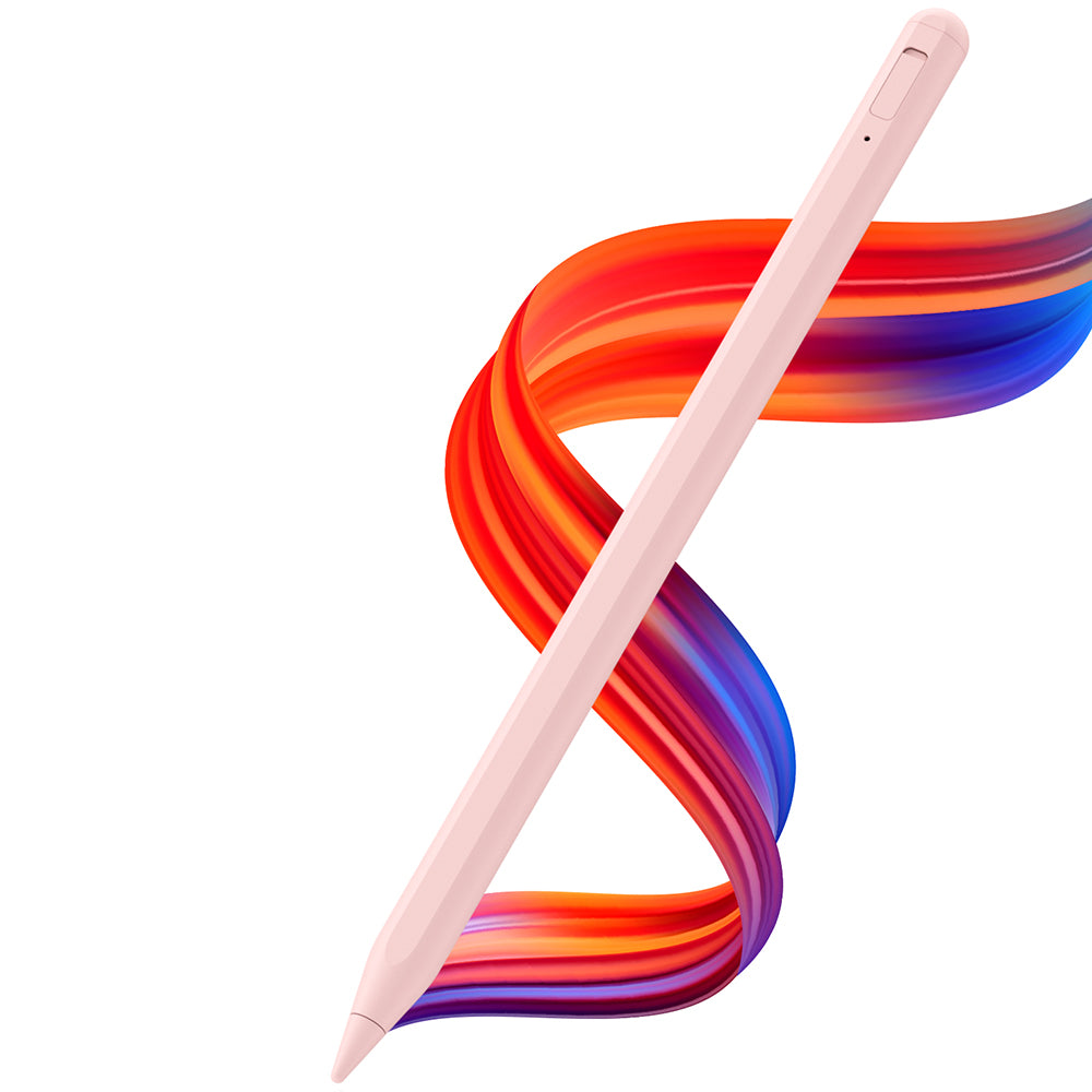 Touch Pen Techsuit AC10SH pro Apple iPad, Aktivní verze, Světle růžová