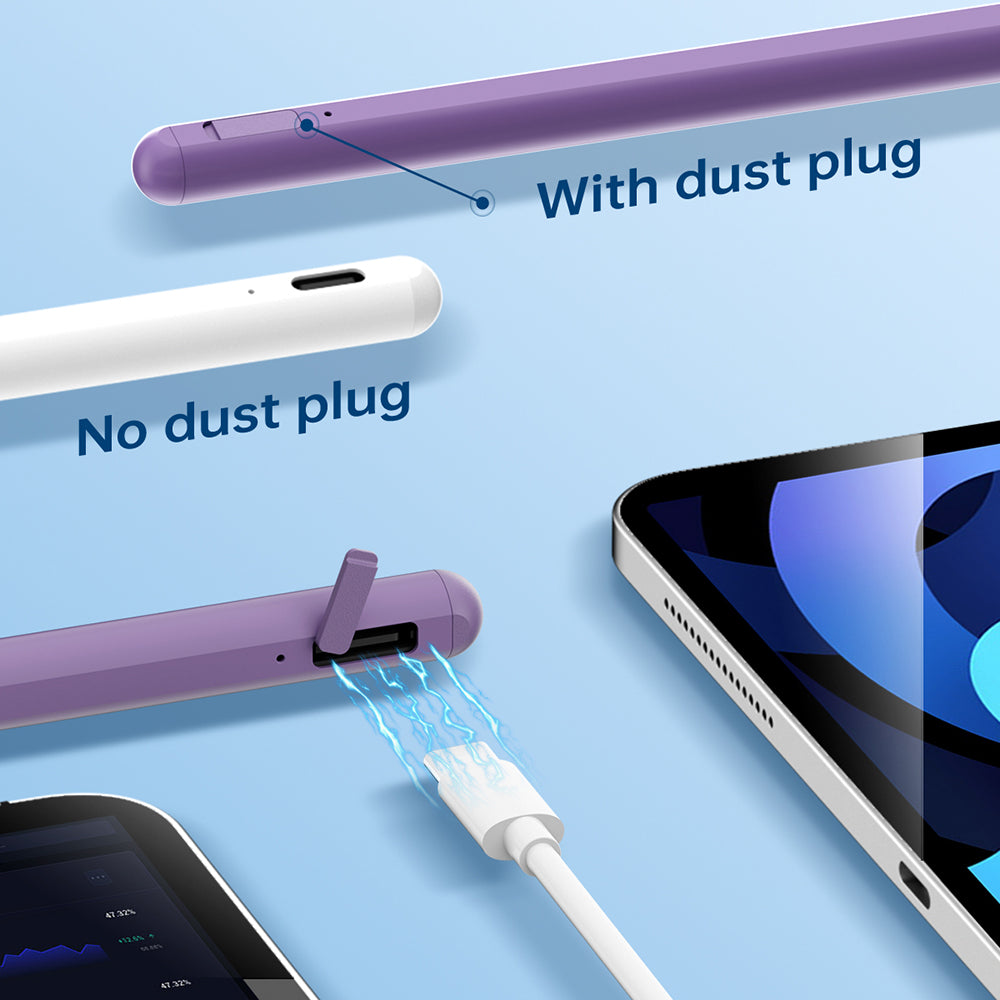 Touch Pen Techsuit AC10SH pro Apple iPad, Aktivní verze, Světle růžová