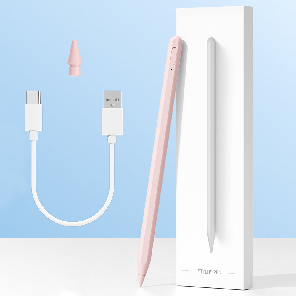 Touch Pen Techsuit AC10SH pro Apple iPad, Aktivní verze, Světle růžová