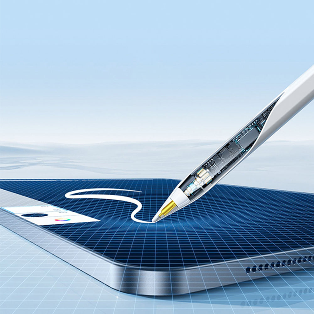 Touch Pen Techsuit AC20-Pro pro Apple iPad, Aktivní verze, Bílá