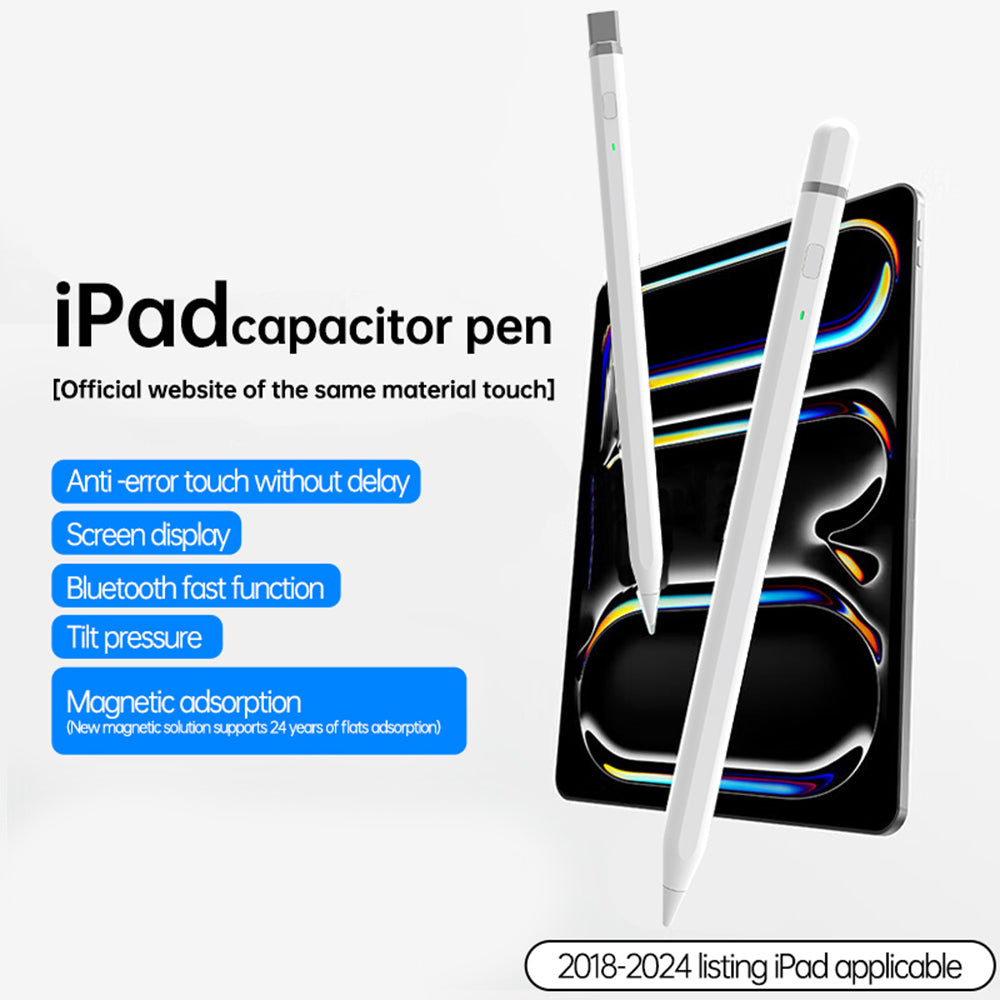 Touch Pen Techsuit AP01 Pro pro Apple iPad, Aktivní verze, Bílá