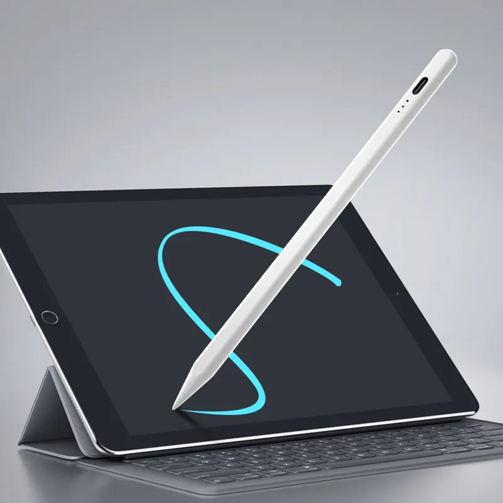 Touch Pen Techsuit JA04 pro Apple iPad, Aktivní verze, Bílá